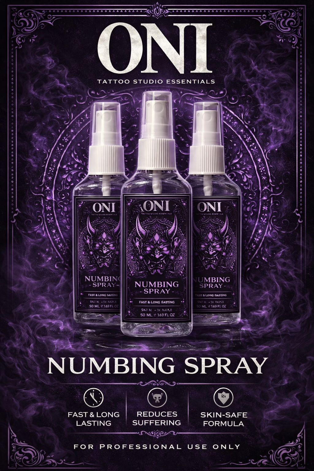 Oni numbing spray