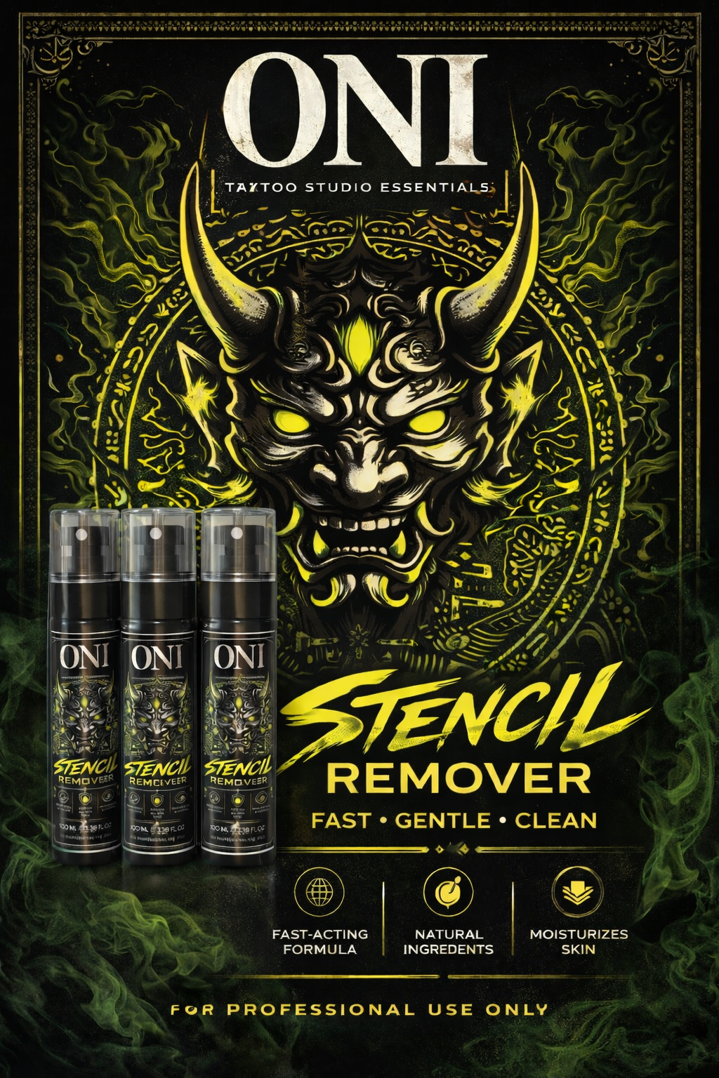 Oni stencil remover